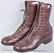2-PAIRS VINTAGE CHILDS LEATHER SHOES, NOS - 4