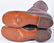 2-PAIRS VINTAGE CHILDS LEATHER SHOES, NOS - 5