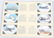 50-WINGS AIRPLANE CIGARETTE CARDS in ALBUM - 3