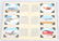 50-WINGS AIRPLANE CIGARETTE CARDS in ALBUM - 4
