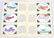 50-WINGS AIRPLANE CIGARETTE CARDS in ALBUM - 5