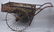 ANTIQUE WOOD 2 WHEEL TIN SMITH CART - 5