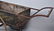ANTIQUE WOOD 2 WHEEL TIN SMITH CART - 9