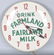 2-VINTAGE DAIRY ADVERTISING CLOCKS - 4
