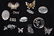 13 VINTAGE STERLING BROOCHES AND LOCKETS