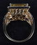 14KT GOLD CITRINE & DIAMOND STATEMENT RING - 2