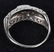 VINTAGE 14kt WHITE GOLD & VS I DIAMOND RING - 2