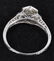 18kt GOLD EDWARDIAN FILIGREE 3/4CT DIAMOND RING - 2
