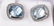 14kt GOLD FANCY CUSHION CUT AQUAMARINE EARRINGS