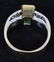 14kt GOLD EMERALD AND DIAMOND RING - 2