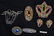 7pc LOT OF VICTORIAN COSTUME JEWELRY
