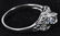 14kt WHITE GOLD OLD EURO CUT DIMOND RING 1ct total - 3