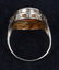 14kt GOLD VICTORIAN FILIGREE OVAL CAMEO RING - 2