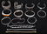 15 STERLING SILVER BRACELETS