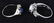 2- 10kt GOLD SAPPHIRE DIAMOND & OPAL RINGS - 3