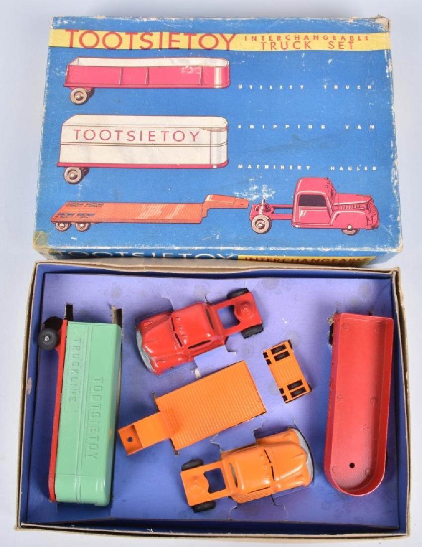 TOOTSIETOY #4900 INTERCHANGEABLE TRUCK SET w/ BOX (1 of 3)