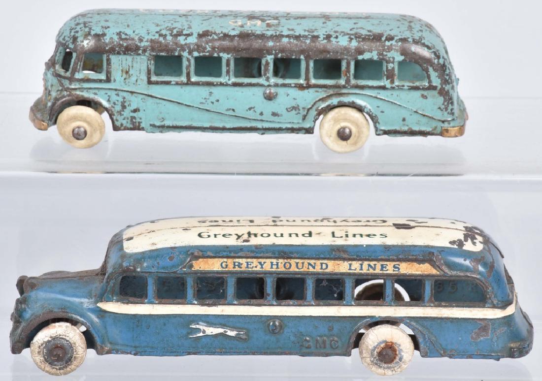 2- HUBLEY CAST IRON BUSES (1 of 6)