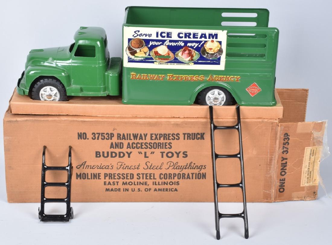 BUDDY L RAILWAY EXPRESS TRUCK w/ BOX (1 of 10)