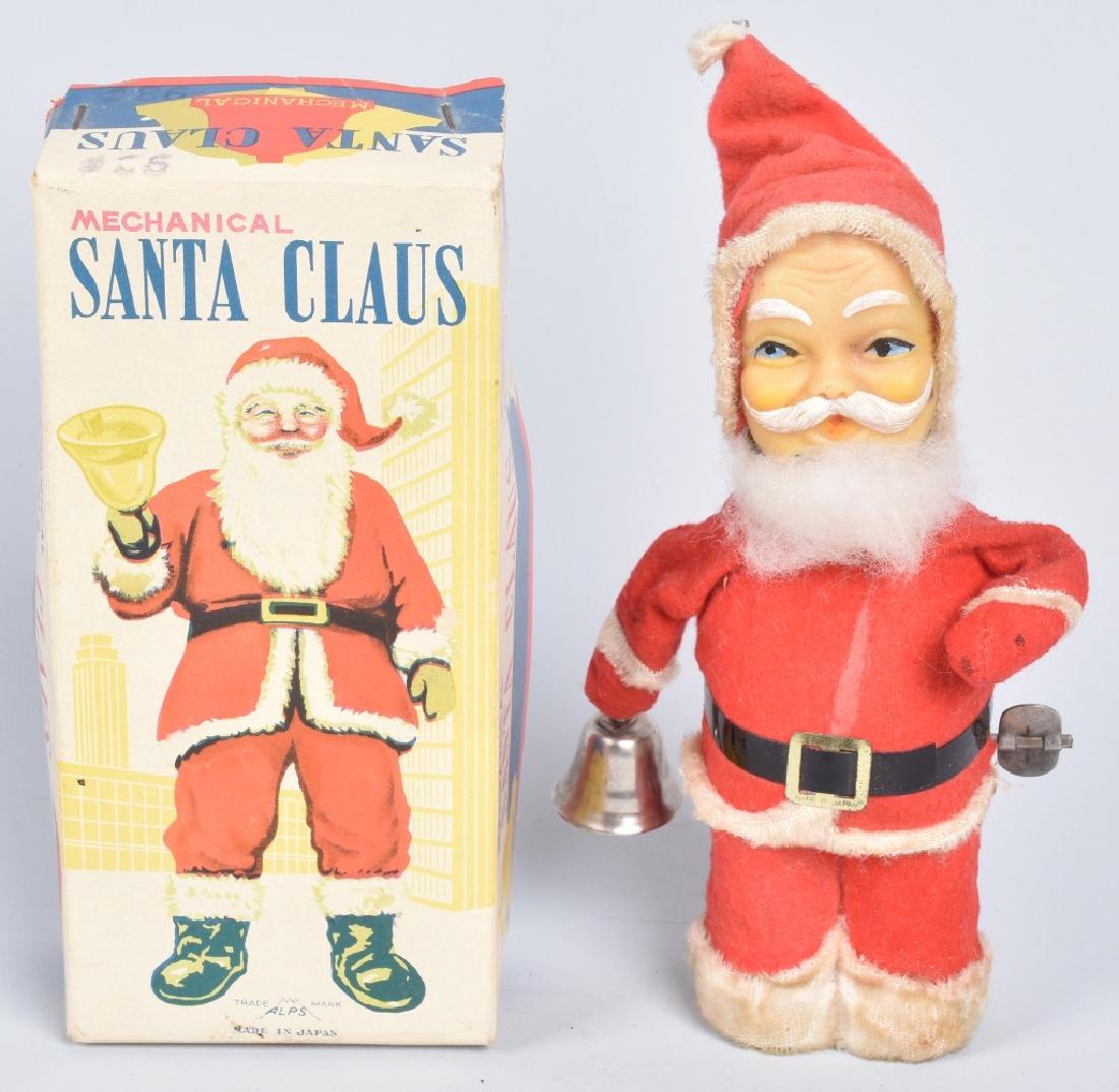 JAPAN WINDUP SANTA CLAUS w/ BOX (1 of 5)