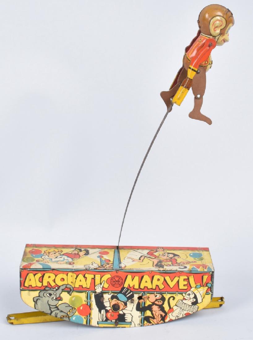 MARX TIN WINDUP ACROBATIC MARVEL (1 of 5)