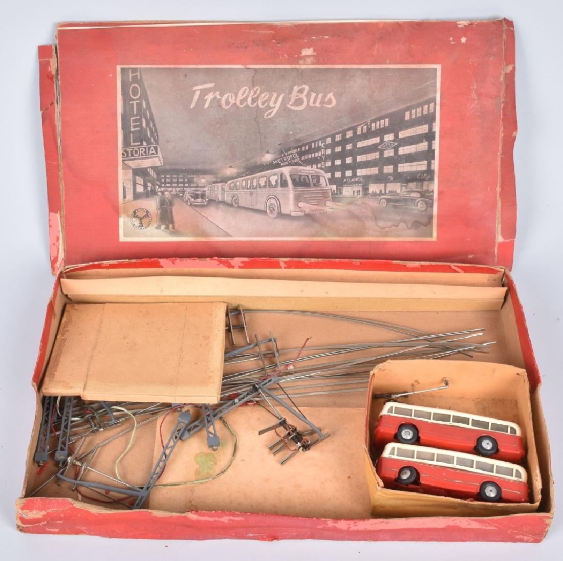 GERMAN battery Op TROLLEY BUS w/ BOX (1 of 4)