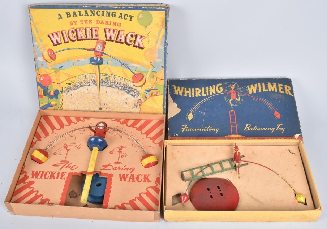 2- VINTAGE BALANCING TOYS w/ BOXES (1 of 5)