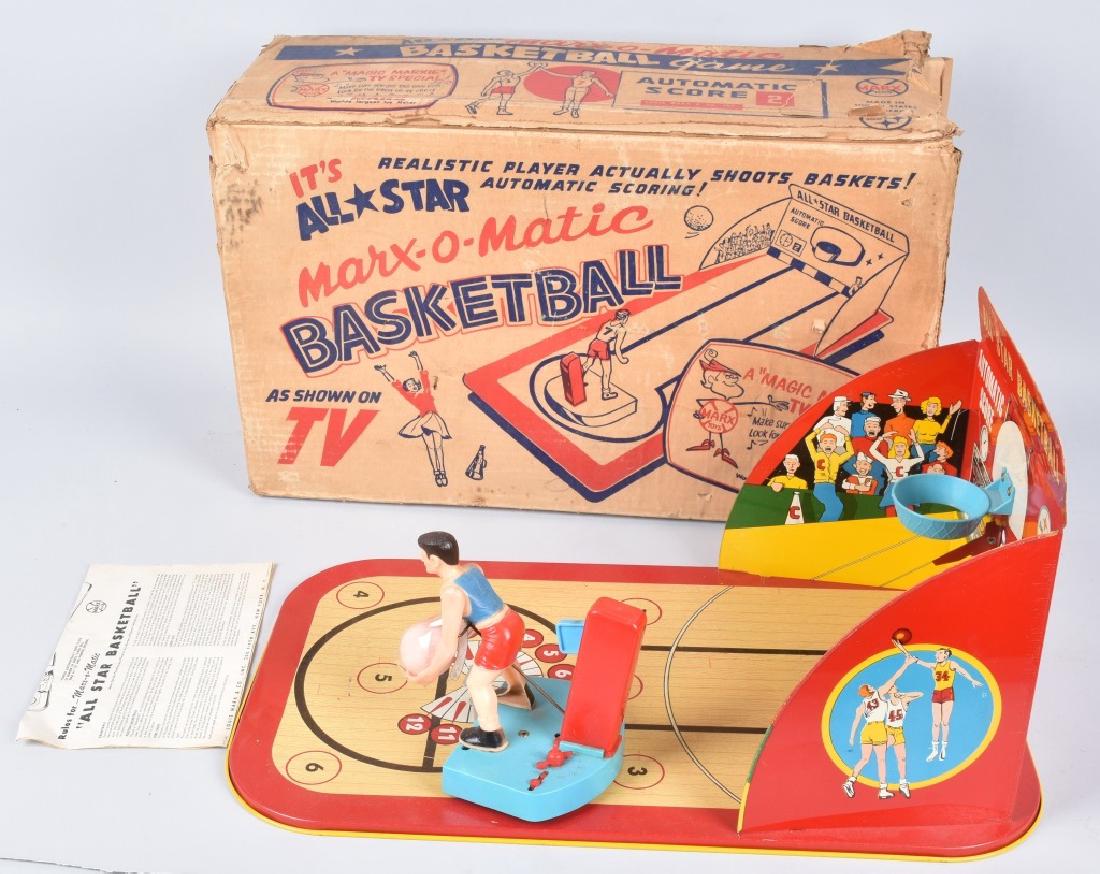 MARX ALL STAR BASKETBALL GAME w/ BOX (1 of 6)