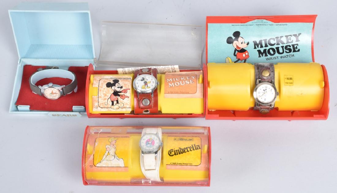 4- VINTAGE CHARACTER WATCHES w/ BOXES (1 of 5)