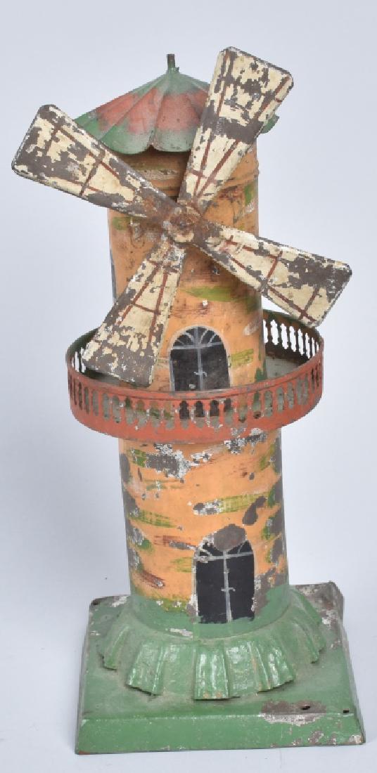 GERMAN HAND PAINTED STEAM TOY WINDMILL (1 of 3)