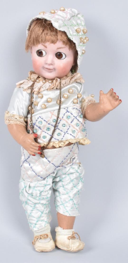 GERMAN BISQUE 131 GOOGLY EYE BOY DOLL (1 of 4)