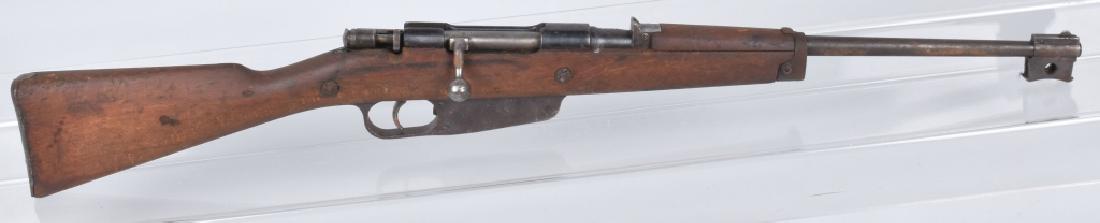 ITALIAN M1891 CARCANO CAVALRY CARBINE: SN 7401, 18" barrel with very good bore, very good action, general wear, should clean to a higher grade, Missing bayonet. Good-Very Good*