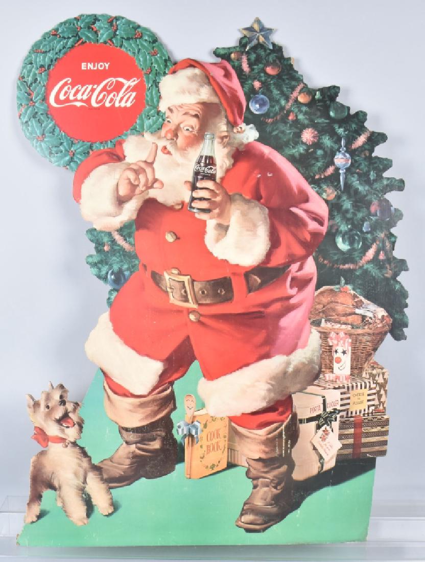 48" COCA COLA & DOG DIECUT STORE DISPLAY (1 of 4)