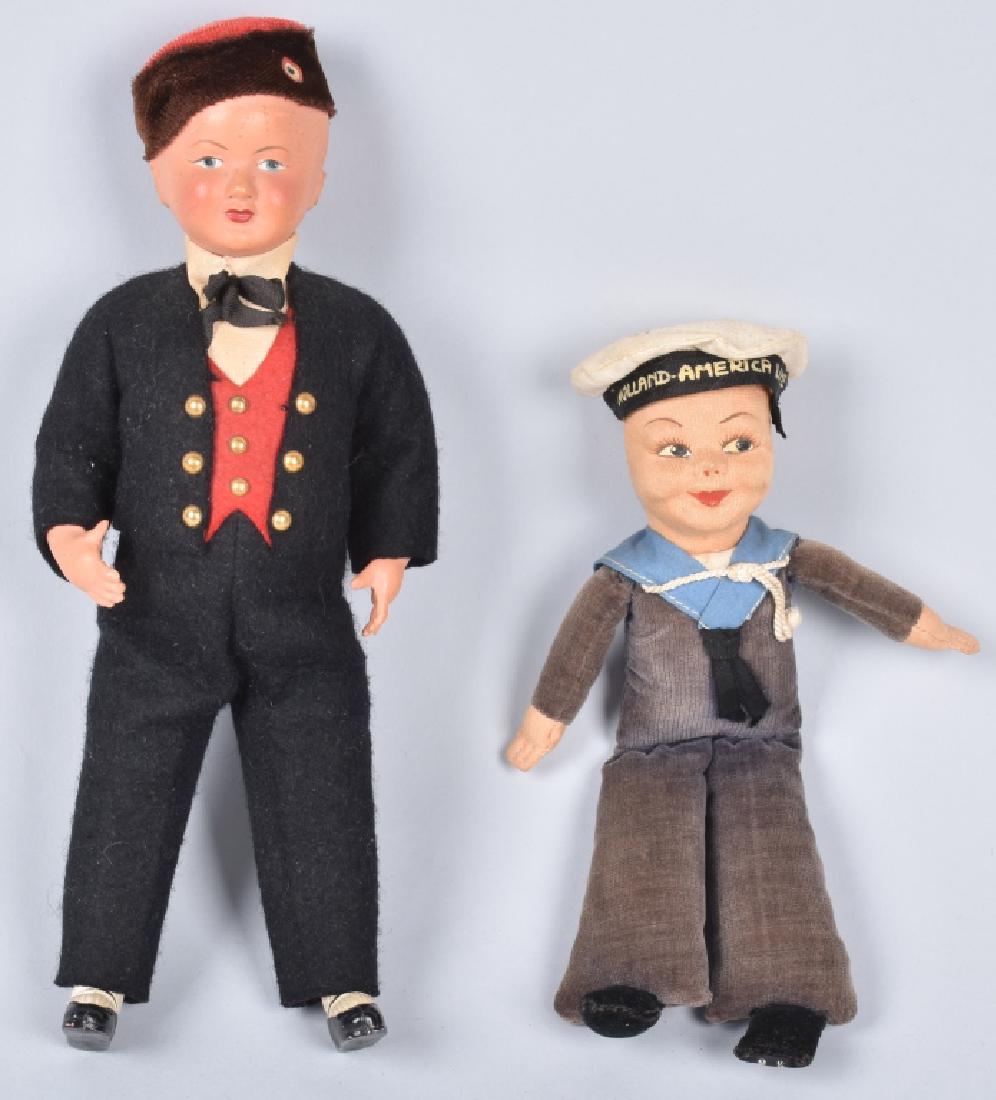 2- VINTAGE BOY DOLLS (1 of 5)
