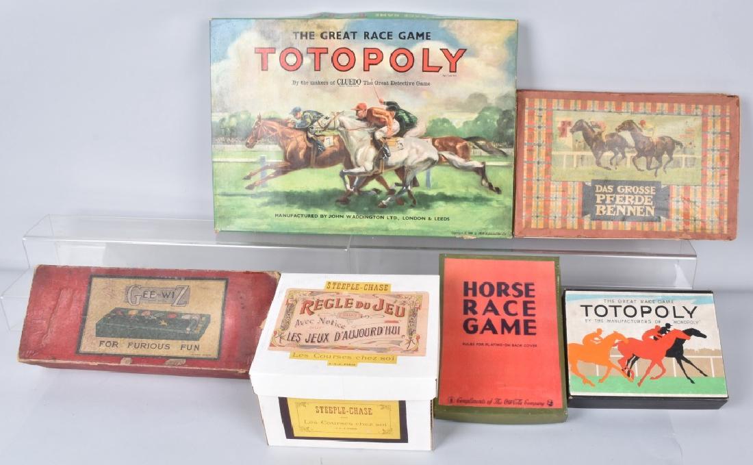 6-VINTAGE HORSE RACE GAMES (1 of 5)