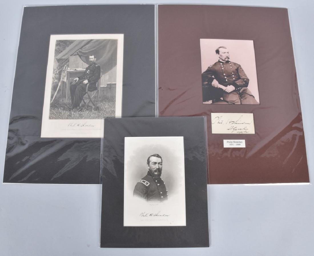 CIVIL WAR GENERAL PHIL SHERIDAN AUTOGRAPH (1 of 5)