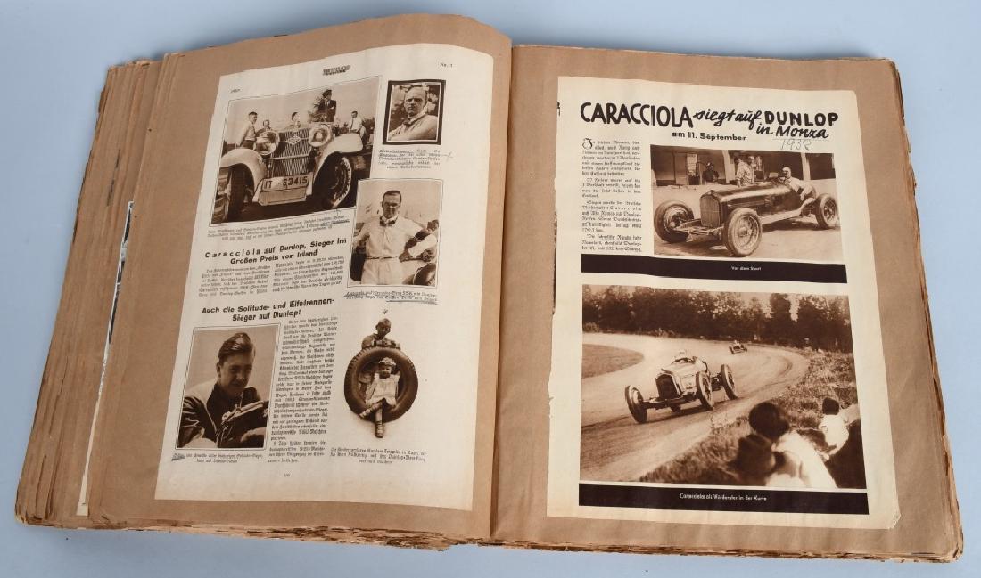 1935-41 GERMAN AUTO RACING SCRAPBOOK - 10