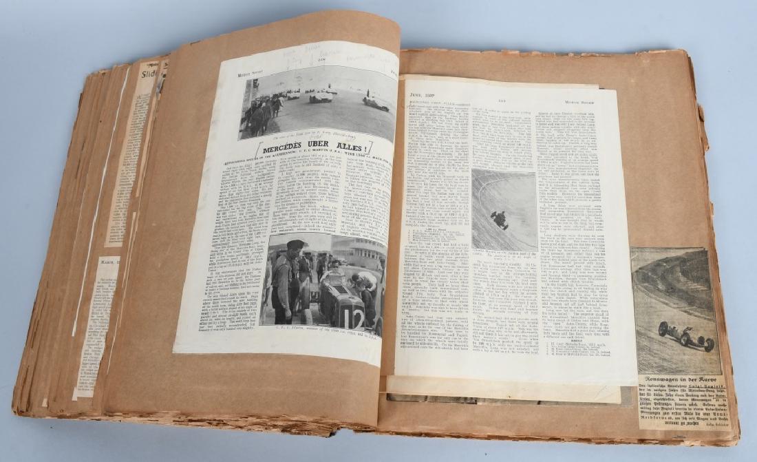 1935-41 GERMAN AUTO RACING SCRAPBOOK - 11