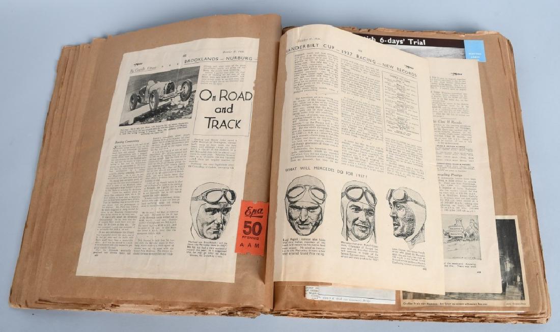 1935-41 GERMAN AUTO RACING SCRAPBOOK - 7