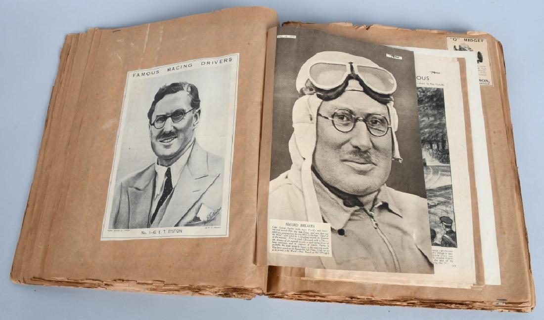1935-41 GERMAN AUTO RACING SCRAPBOOK - 8