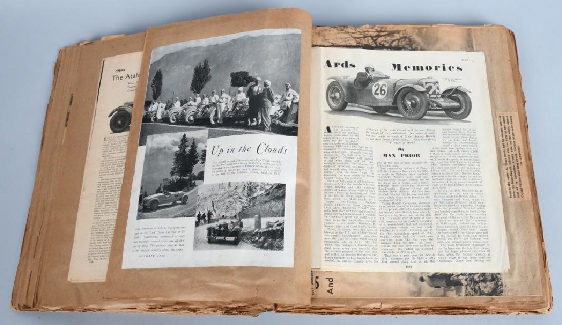 1935-41 GERMAN AUTO RACING SCRAPBOOK - 9