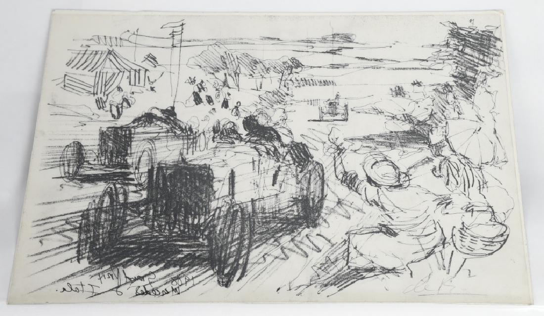 ARTIST DEXTER BROWN SKETCHBOOK ARCHIVE - 19