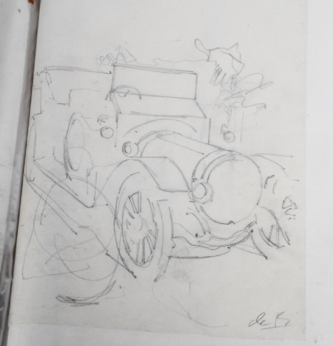 ARTIST DEXTER BROWN SKETCHBOOK ARCHIVE - 2