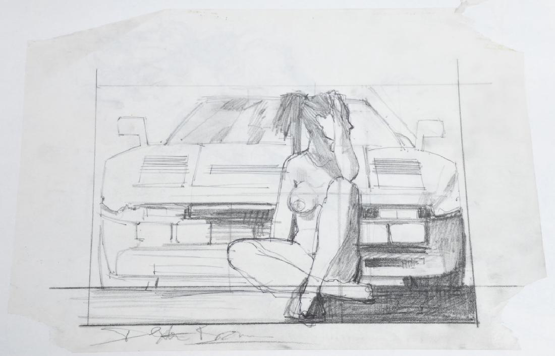 ARTIST DEXTER BROWN SKETCHBOOK ARCHIVE - 6