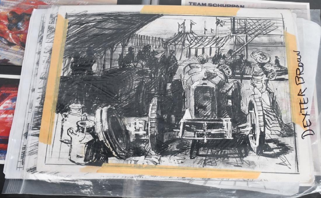 ARTIST DEXTER BROWN SKETCHBOOK ARCHIVE - 9