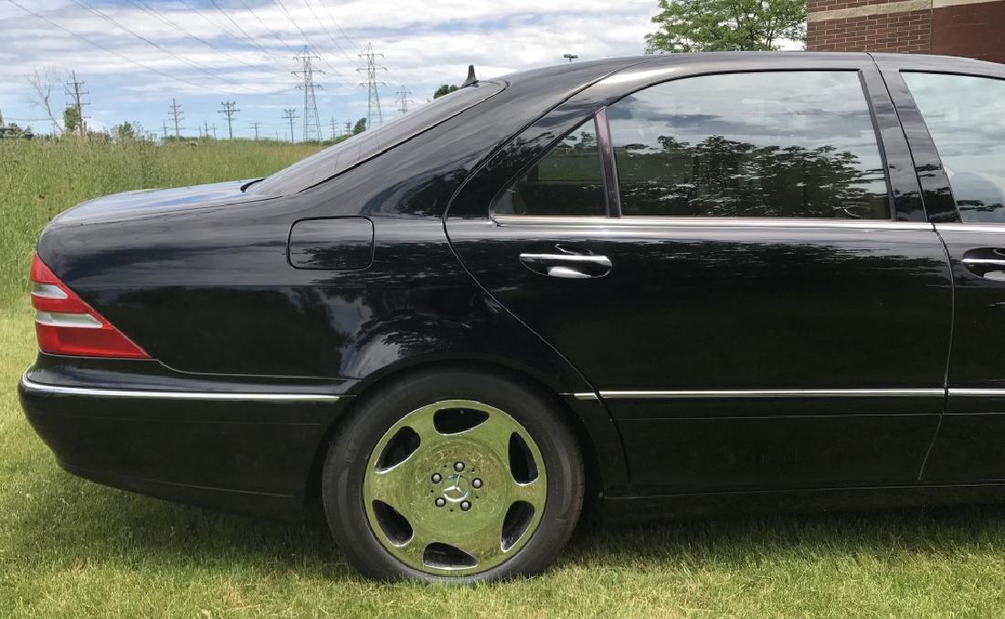 2001 MERCEDES BENZ S 600 SEDAN - 4