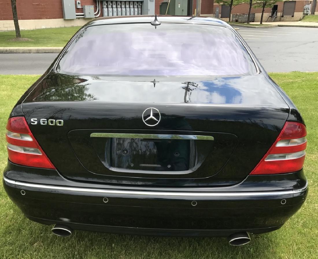 2001 MERCEDES BENZ S 600 SEDAN - 5