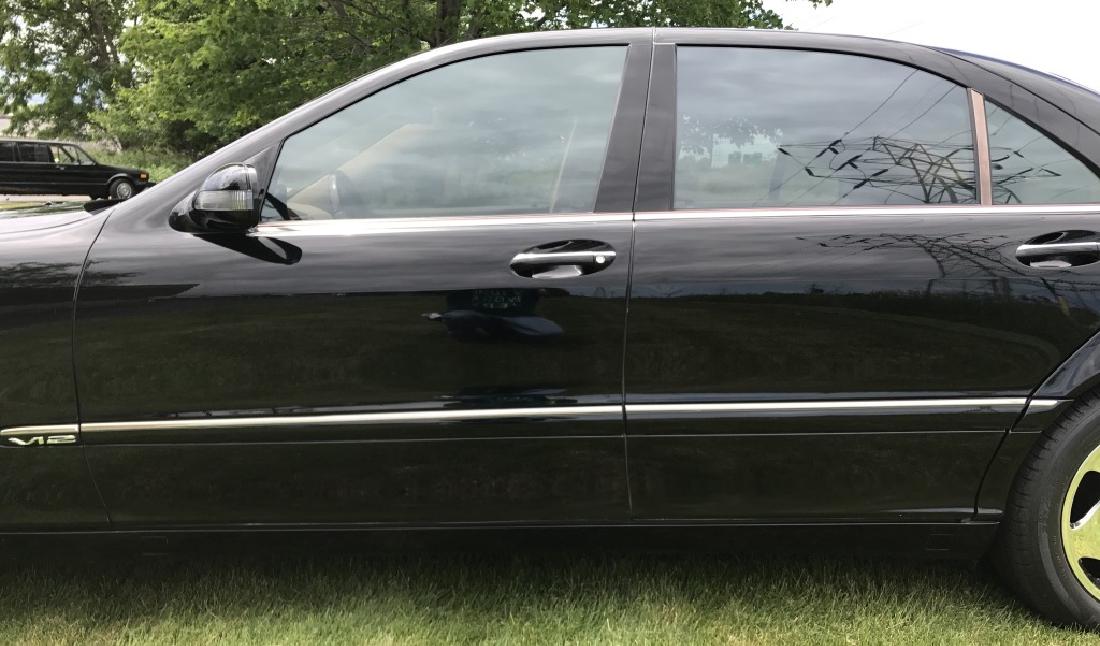2001 MERCEDES BENZ S 600 SEDAN - 9