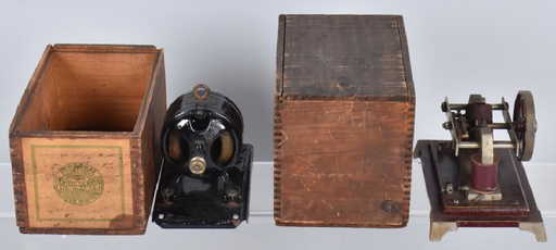2 Antique Electric Toy Motors Kn More