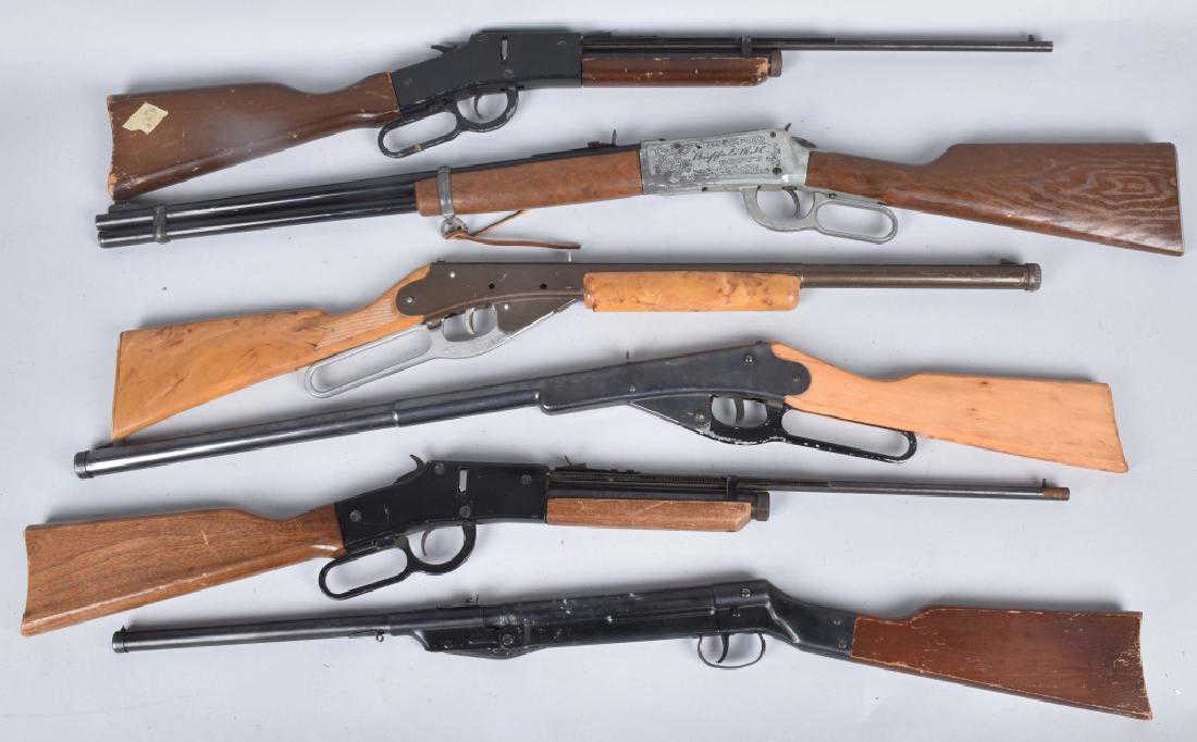 6 VINTAGE AIR RIFLES 