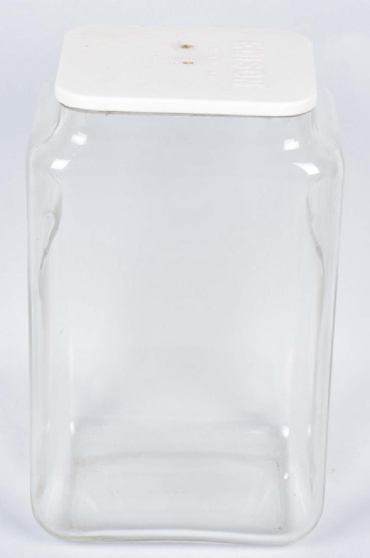 EDISON PYREX GLASS AUTO BATTERY JAR, VINTAGE